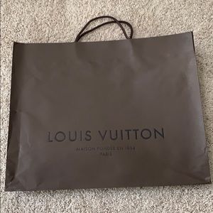 Louis Vuitton shopping bag
